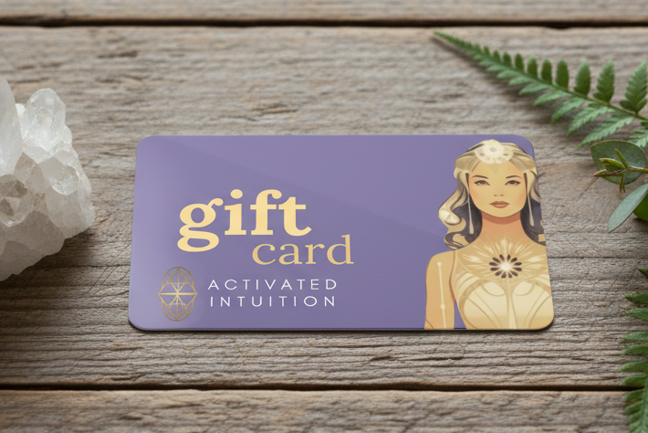 Activated Intuition: Digital Gift Card