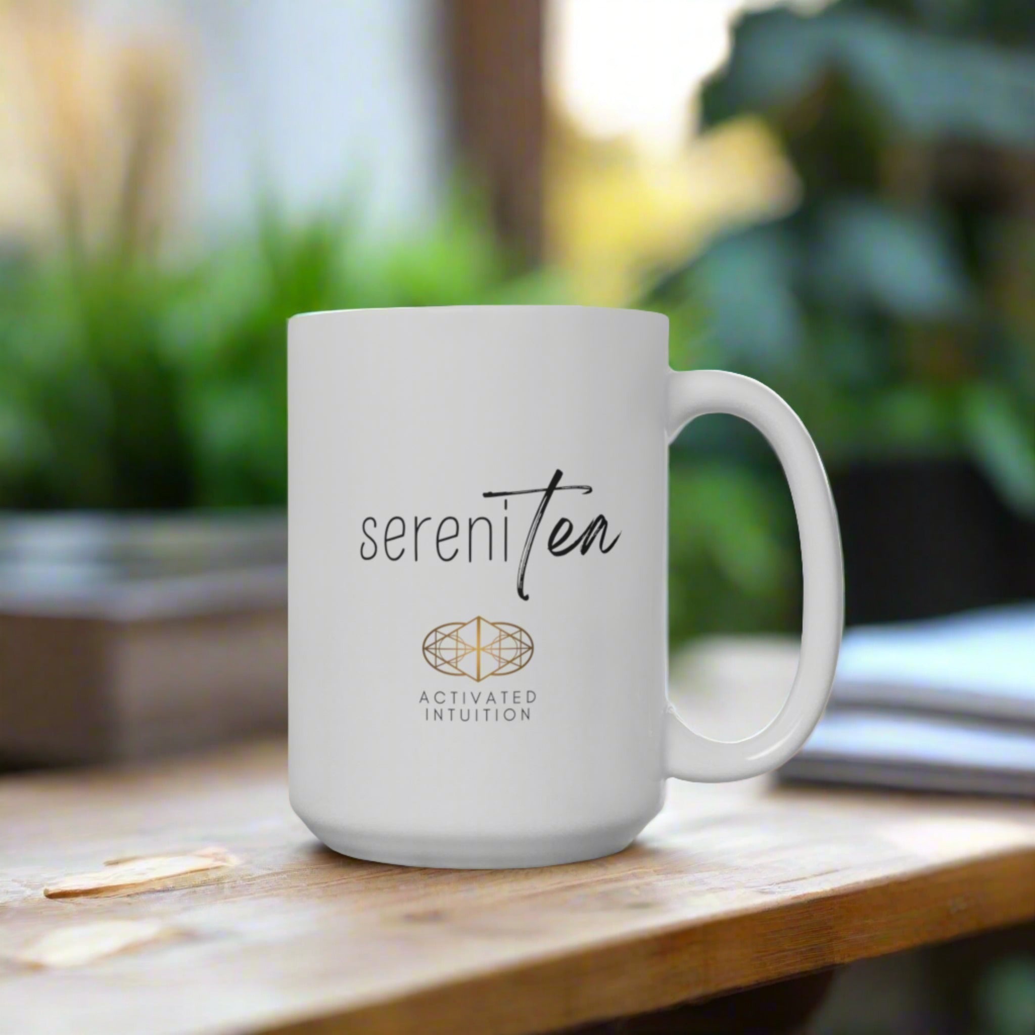 Mindfulness Mug: Serinitea (15 oz)