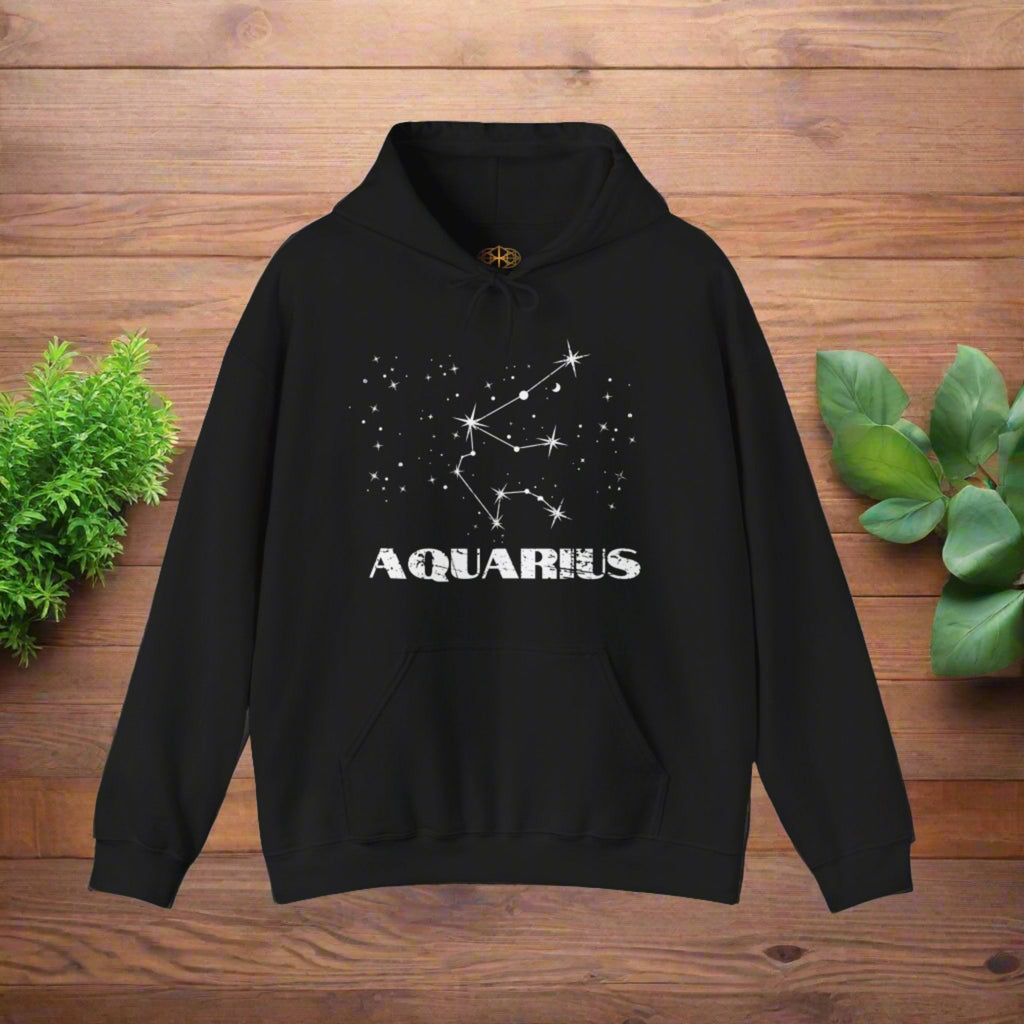 Astrology: Aquarius Hoodie | Coded to Increase Intuition