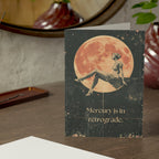 Mercury Is in Retrograde: If this card is late, then you know why. | Greeting Card (with personal message)