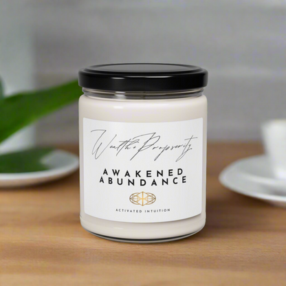 Activation Candle: Awakened Abundance | Wealth & Prosperity