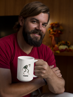 Otherworldly: Zombie Rise and Shine Male Reversible Mug (15 oz)