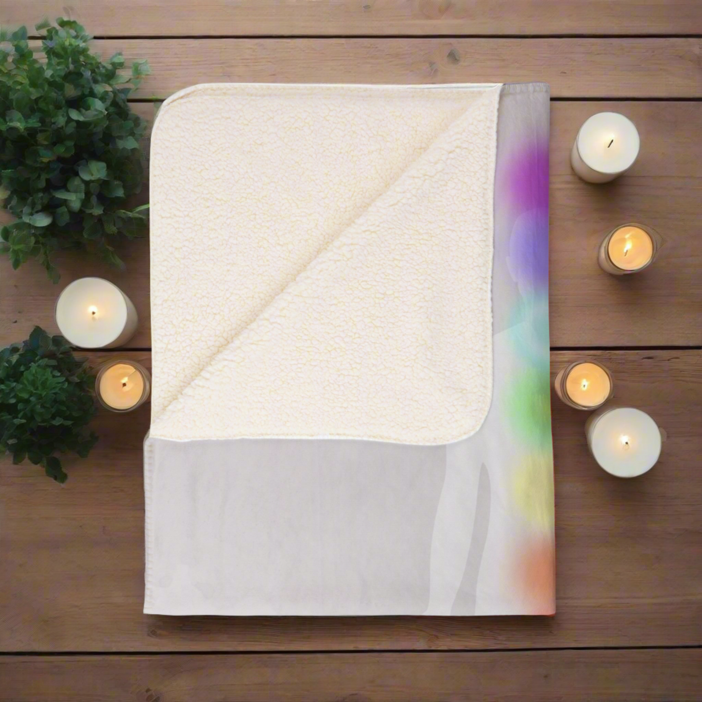 3-in-1 Reiki Blanket: Silver