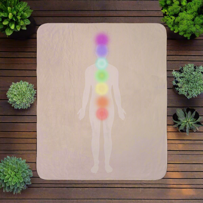 3-in-1 Reiki Blanket: Quartz