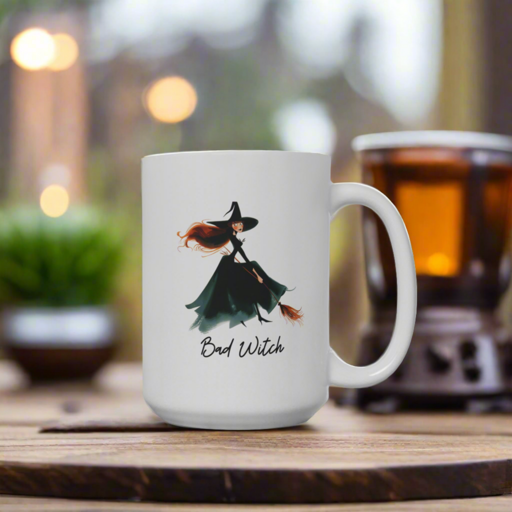Otherworldly: Good Witch Bad Witch Reversible Mug (15 oz)