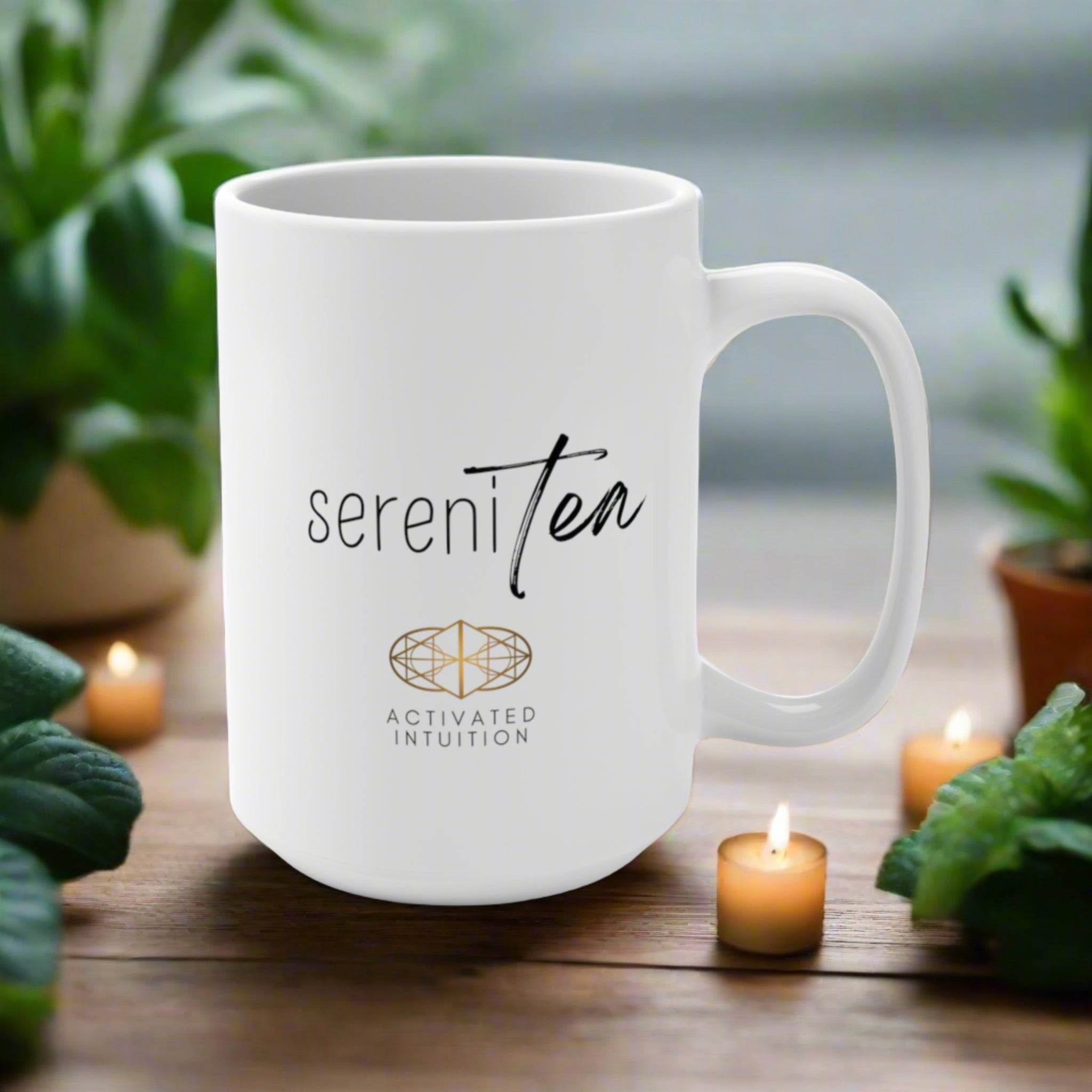 Mindfulness Mug: Serinitea (15 oz)