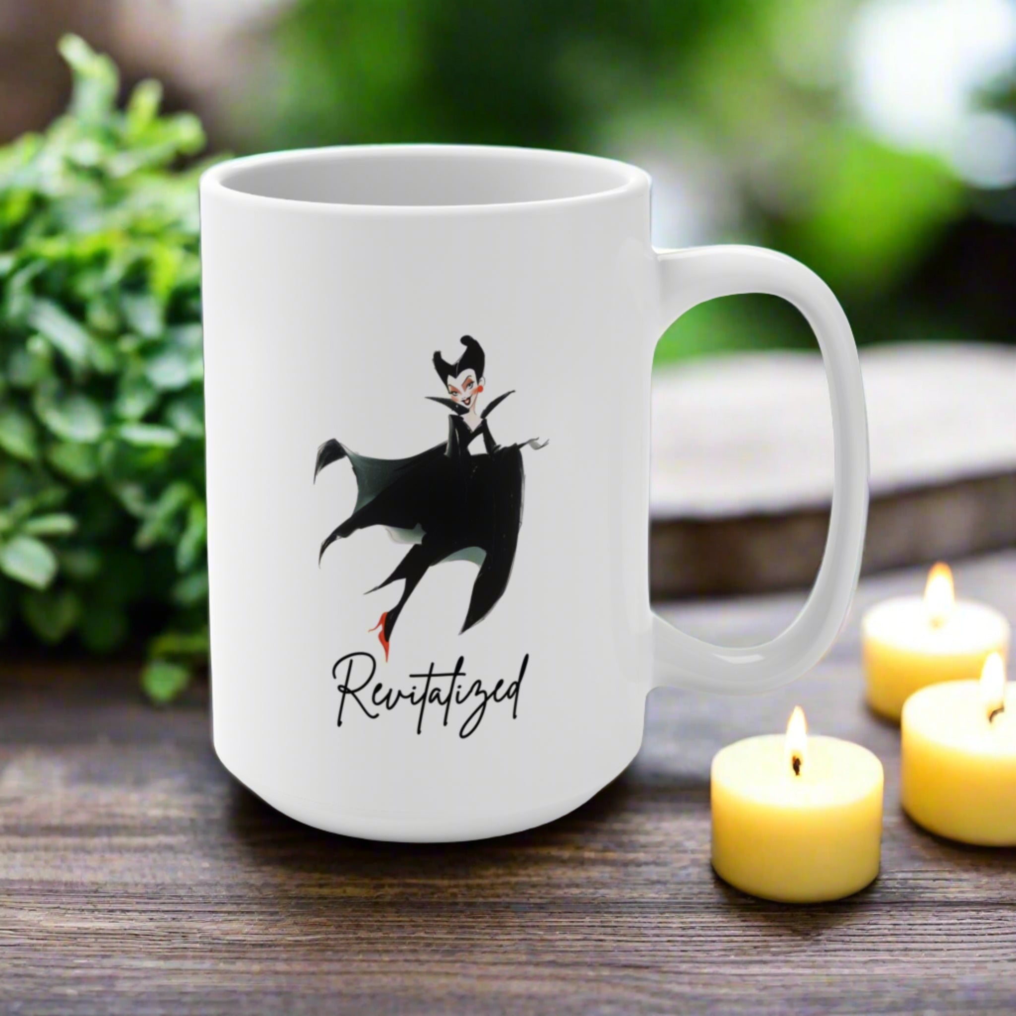 Otherworldly: Vampire Bat Reversible Mug (15 oz)
