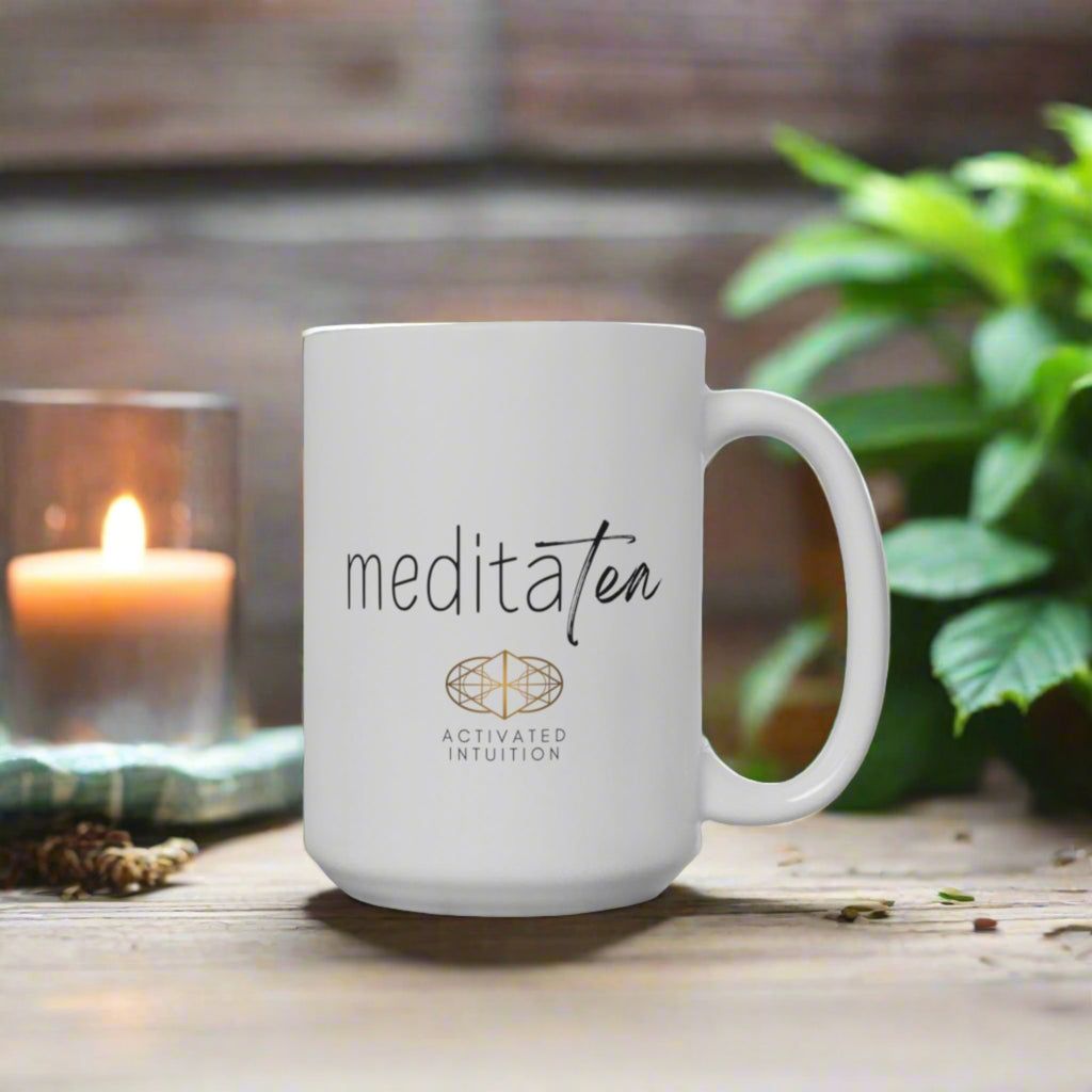 Mindfulness Mug: Meditatea (15 oz)