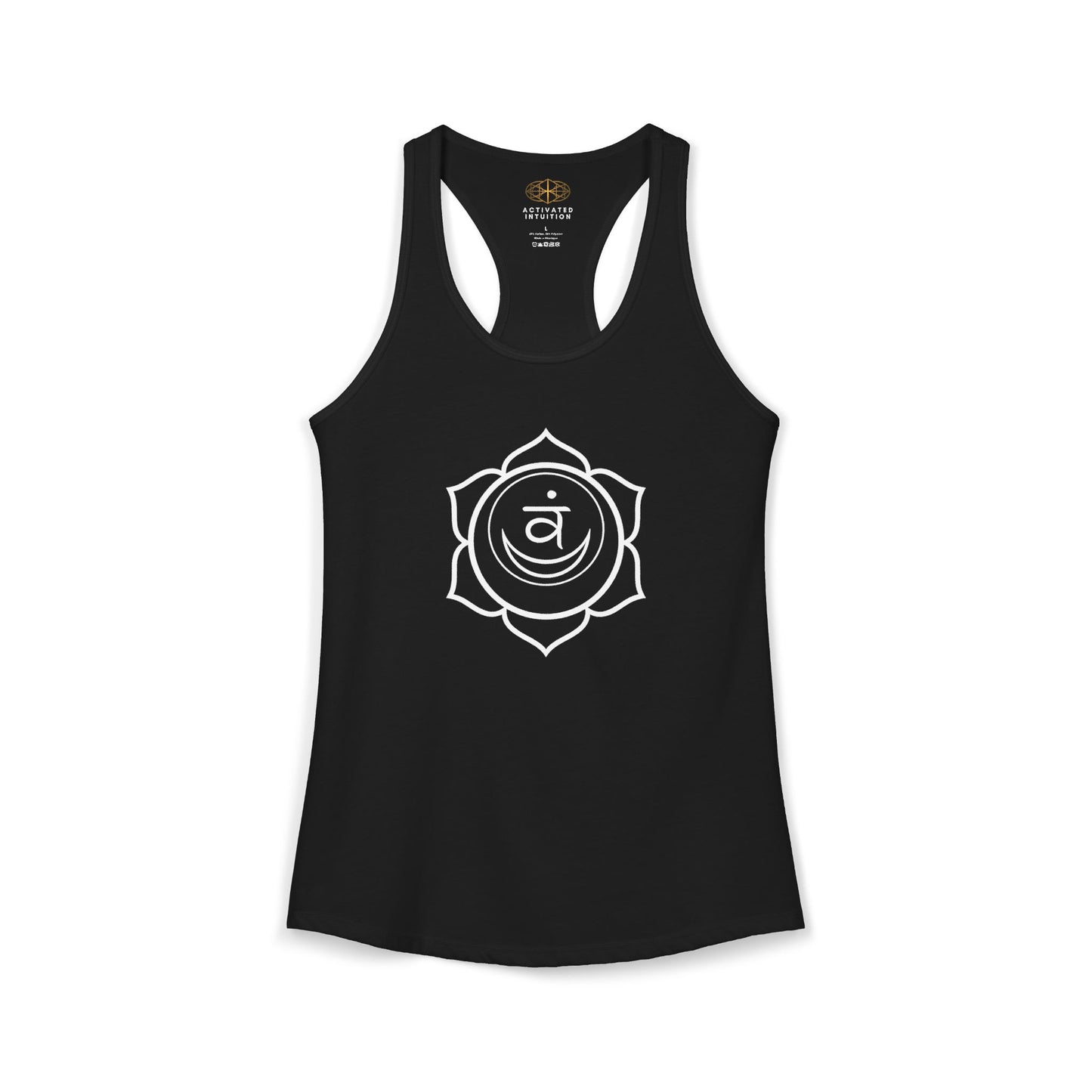 Sacral Chakra Women's Ideal Racerback Tank