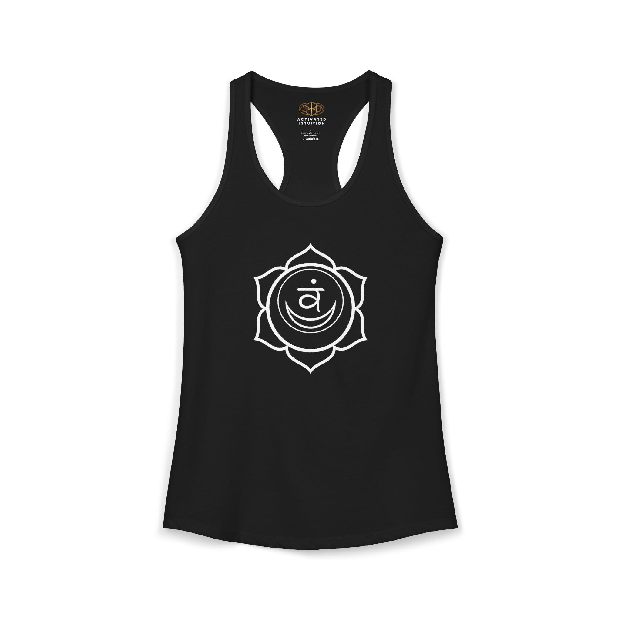 Sacral Chakra Women's Ideal Racerback Tank
