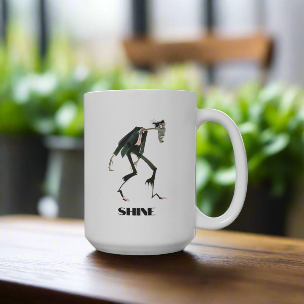 Otherworldly: Zombie Rise and Shine Male Reversible Mug (15 oz)