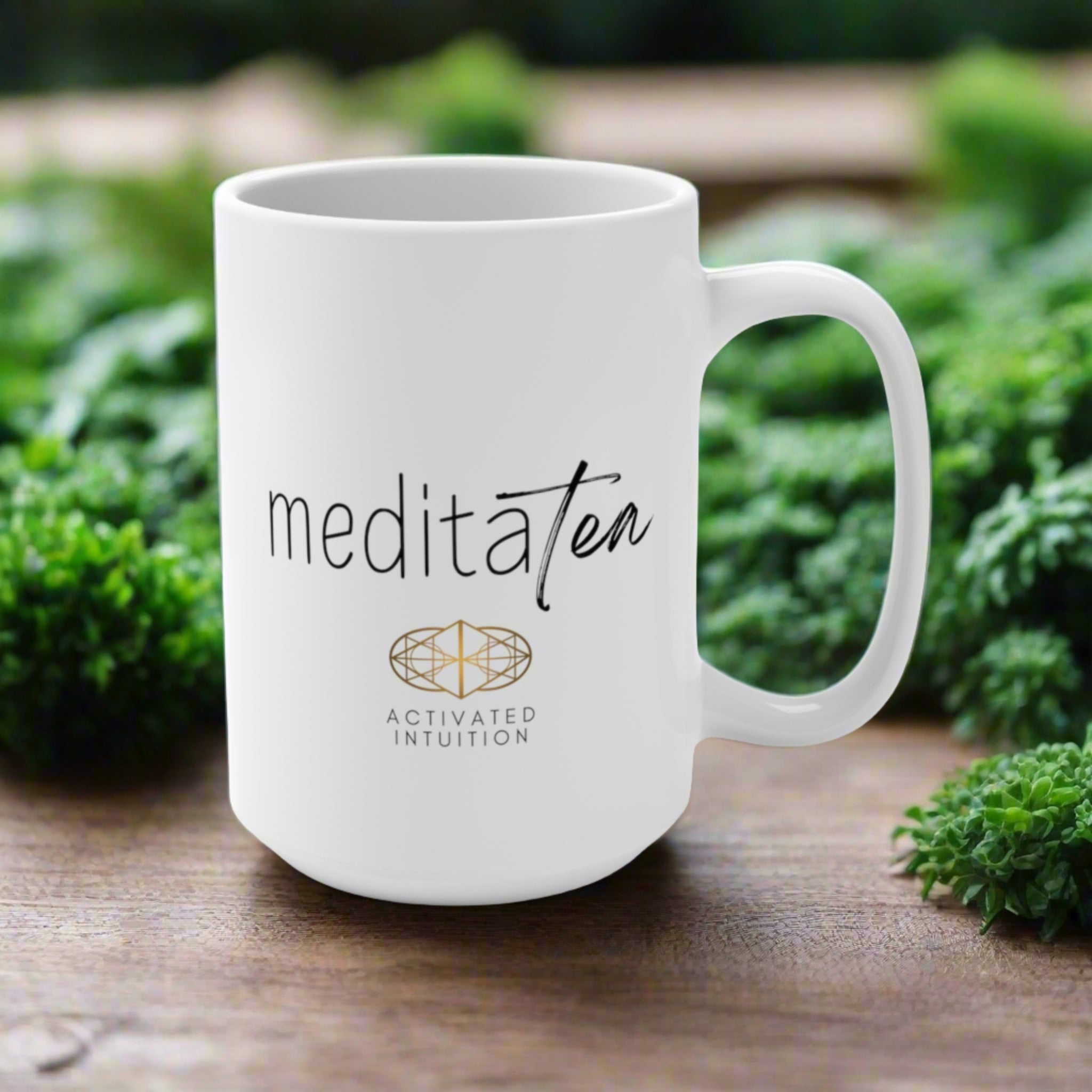Mindfulness Mug: Meditatea (15 oz)