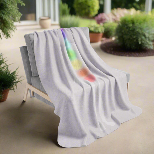 Energy Healing Blanket: Silver