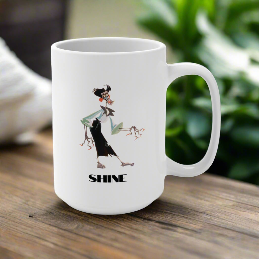 Otherworldly: Zombie Rise and Shine Female Reversible Mug (15 oz)