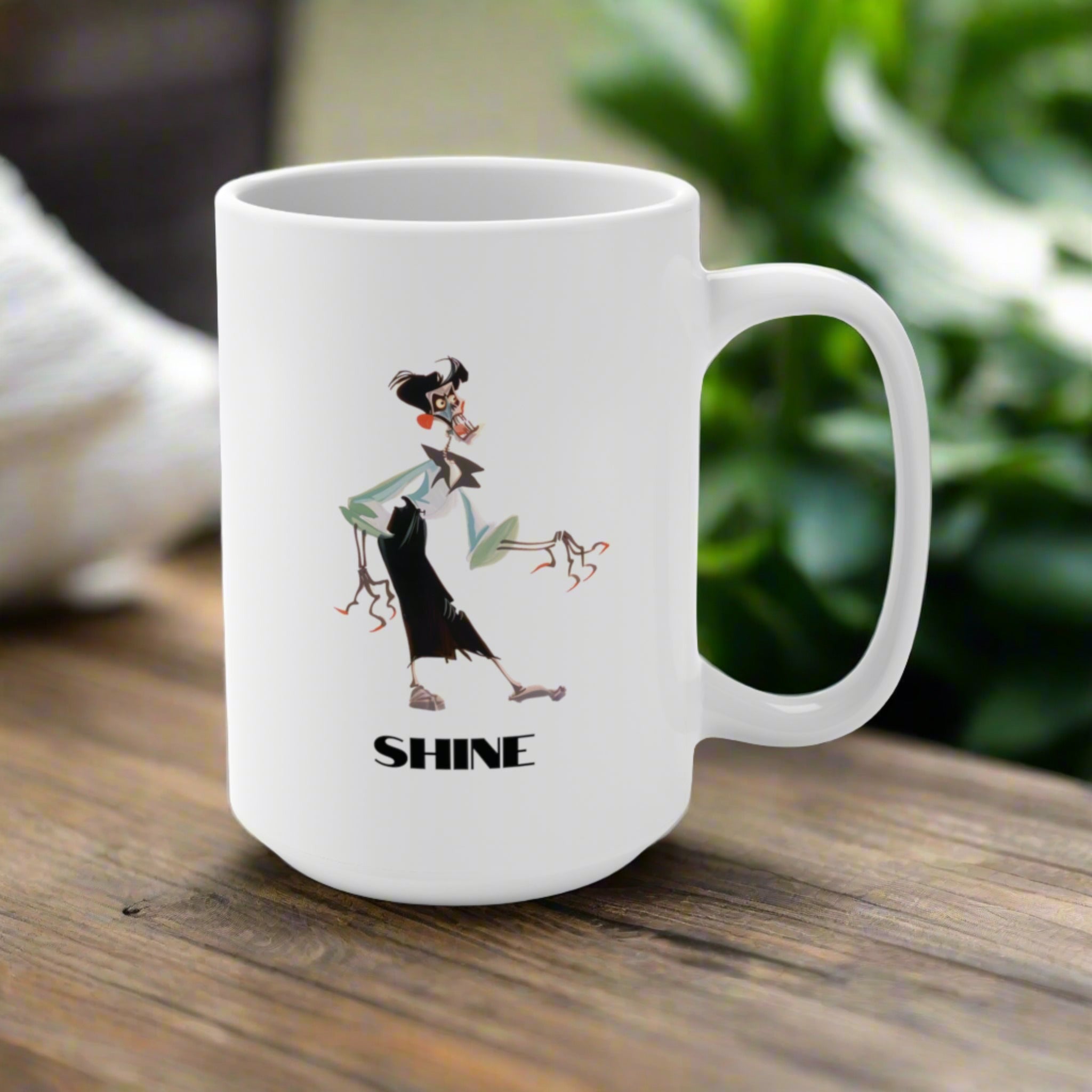 Otherworldly: Zombie Rise and Shine Female Reversible Mug (15 oz)