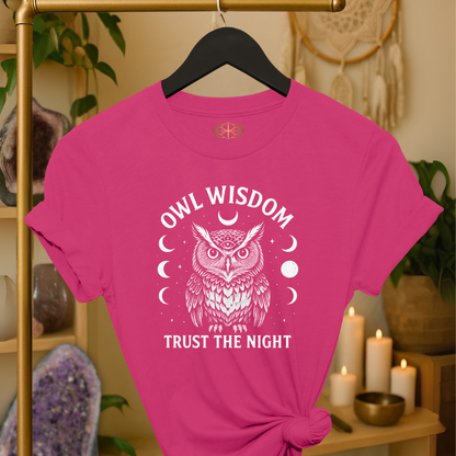 Owl Wisdom Trust the Night