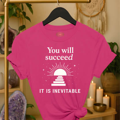 You will succeed. It is inevitable.
