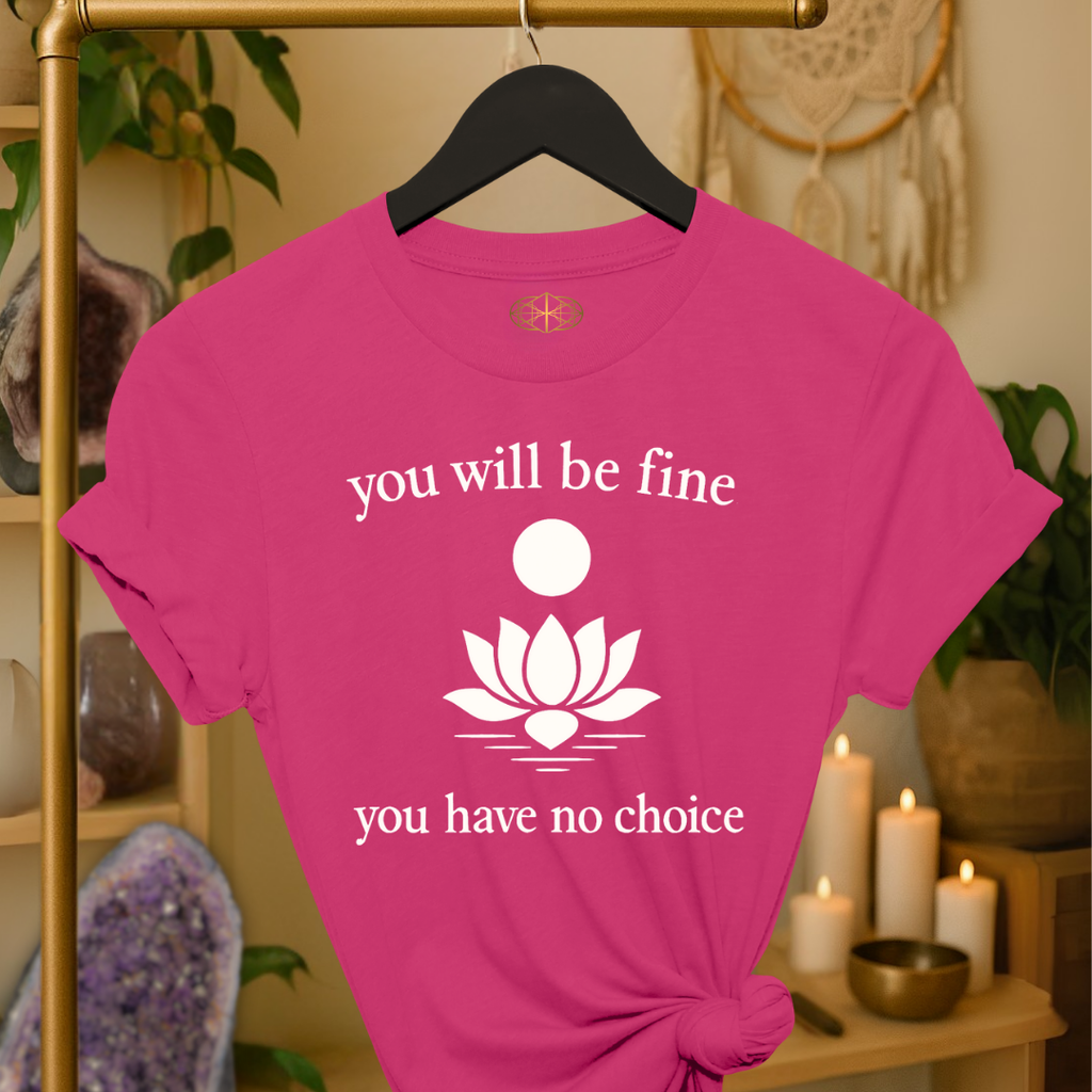 You will be fine. You have no choice. | Coded for Peace