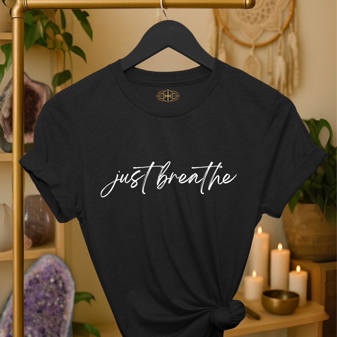 Intention Shirt: Just Breathe