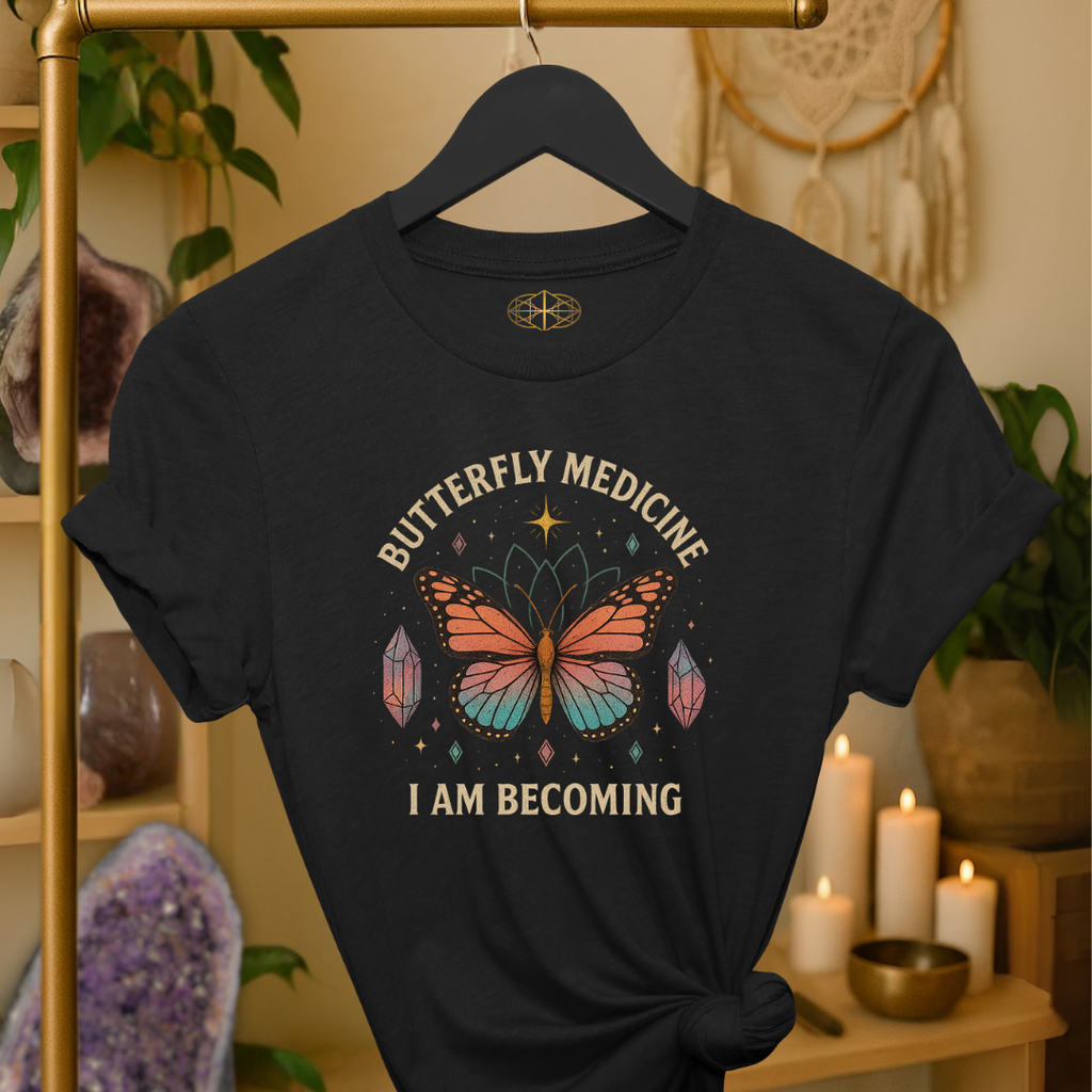 Butterfly Medicine I Am Becoming | Coded for Transformation