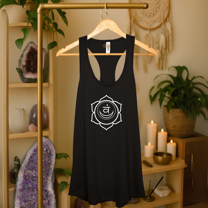 Sacral Chakra Women's Ideal Racerback Tank