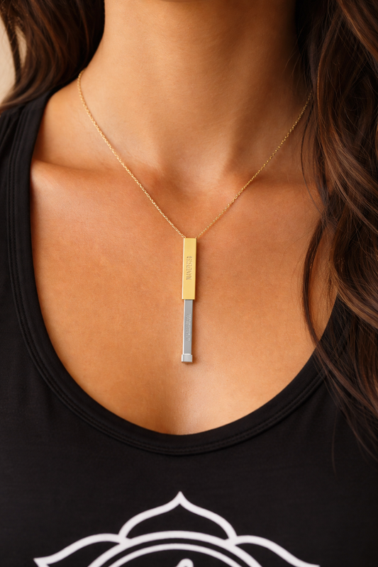 Personalized Hidden Manifestation Necklace 18K Gold | Manifested