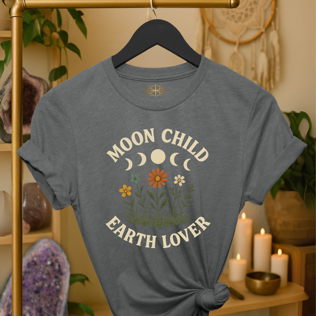 Moon Child Earth Lover | Coded for Grounding & Energy Alignment