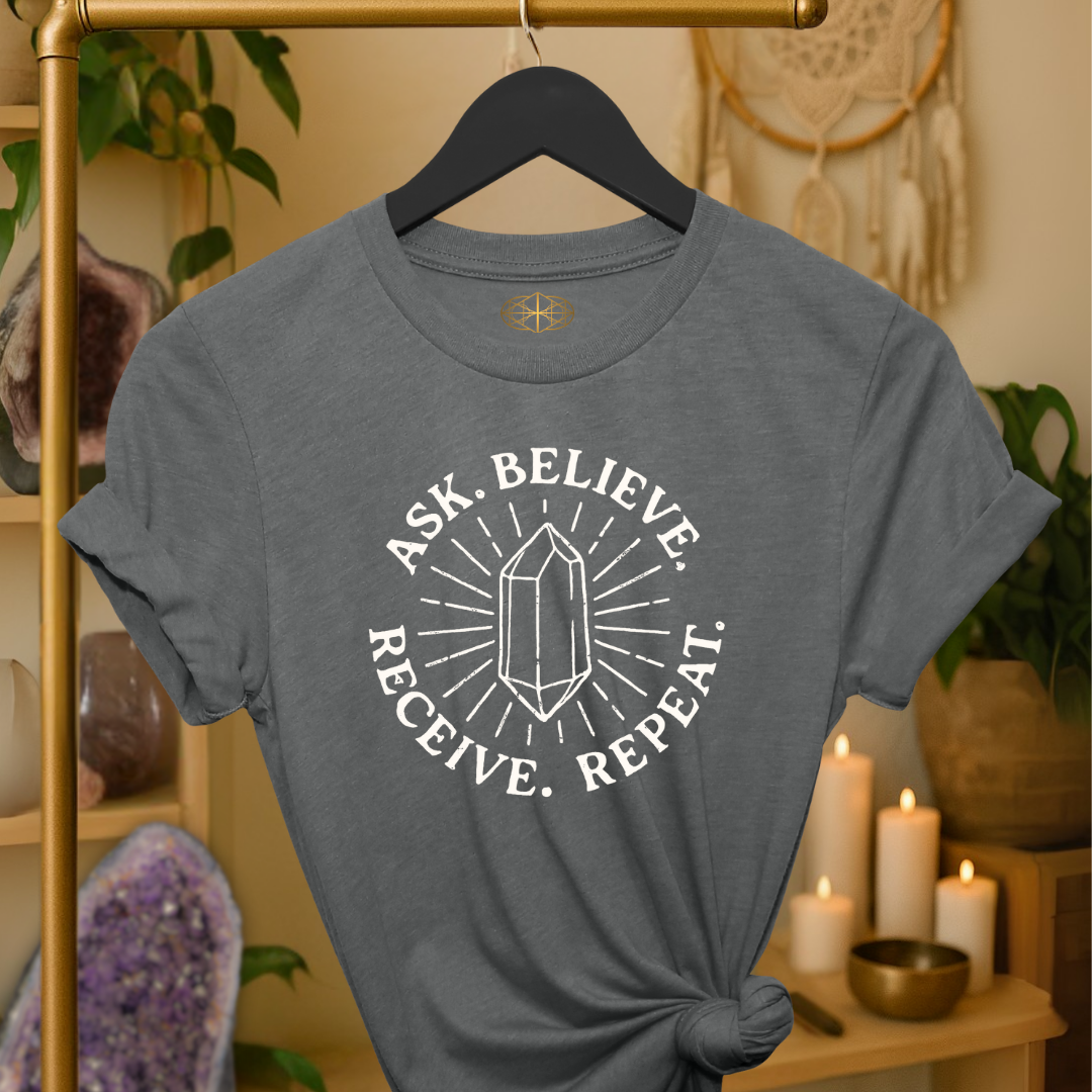 Ask Believe Receive Repeat | Coded for Manifestations