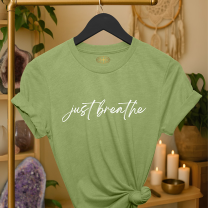 Intention Shirt: Just Breathe