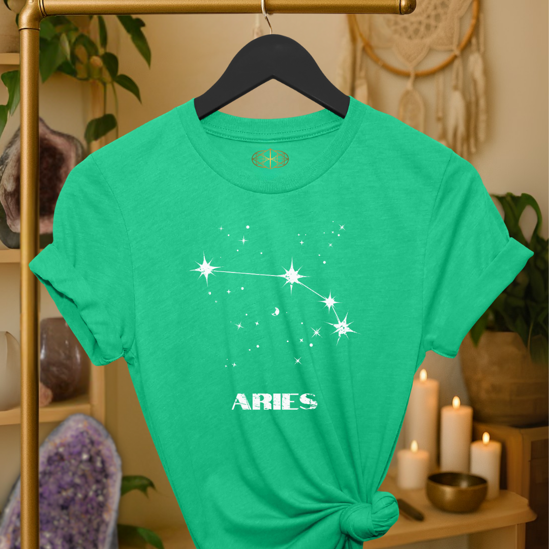 Astrology: Aries T-Shirt | Coded to Increase Intuition