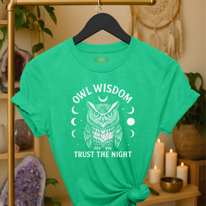 Owl Wisdom Trust the Night