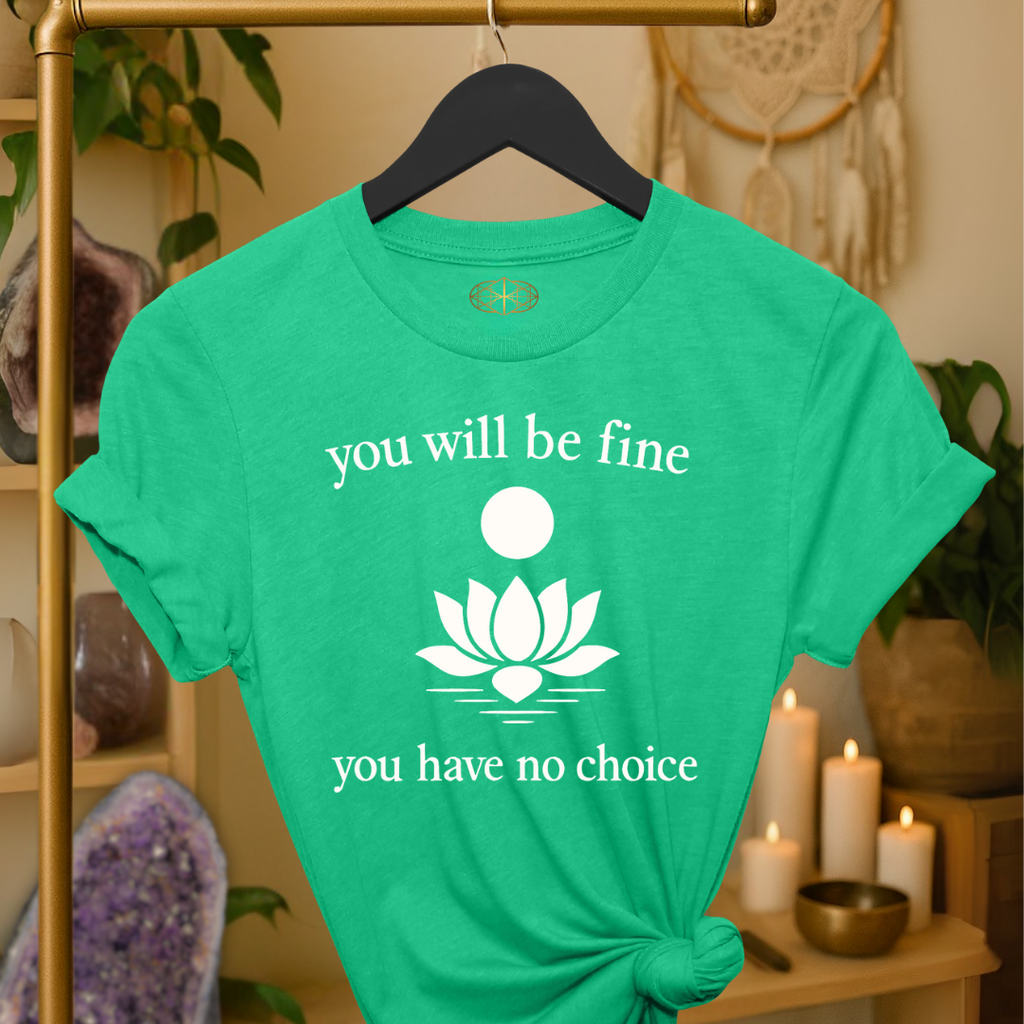You will be fine. You have no choice. | Coded for Peace