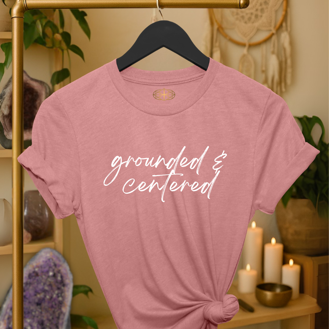 Intention Shirt: Grounded & Center