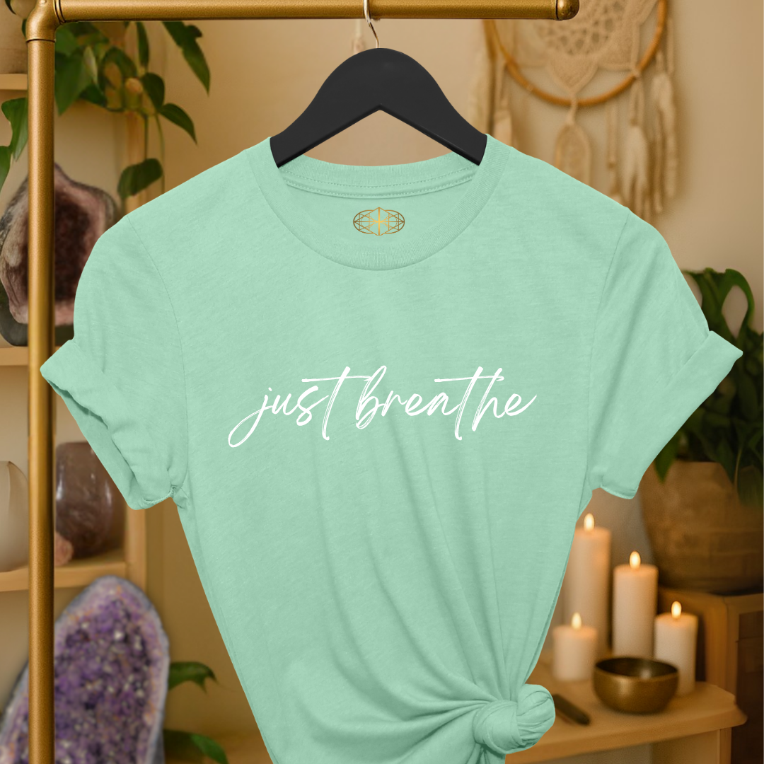 Intention Shirt: Just Breathe
