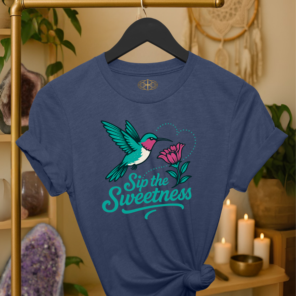 Hummingbird Sip the Sweetness | Coded for Love & Self-Love