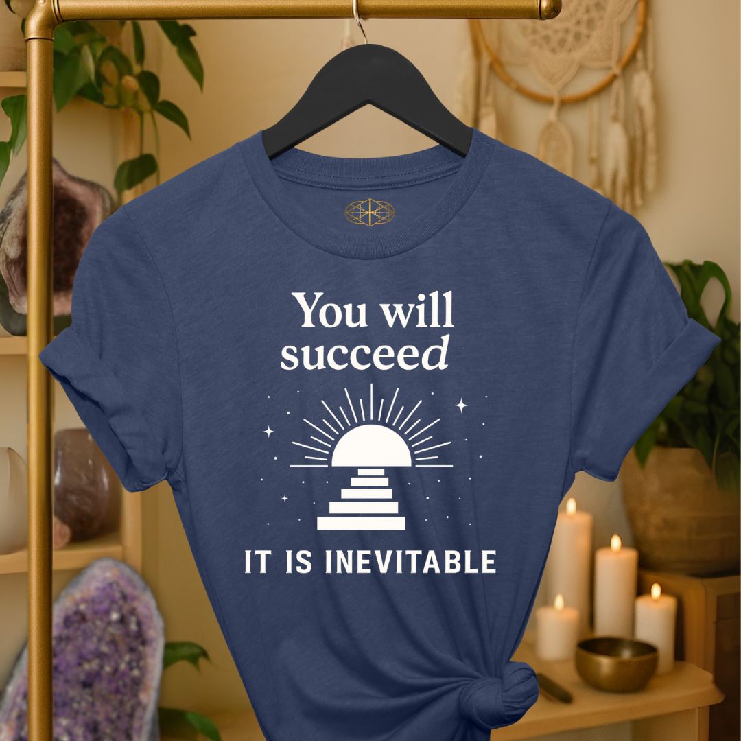 You will succeed. It is inevitable.