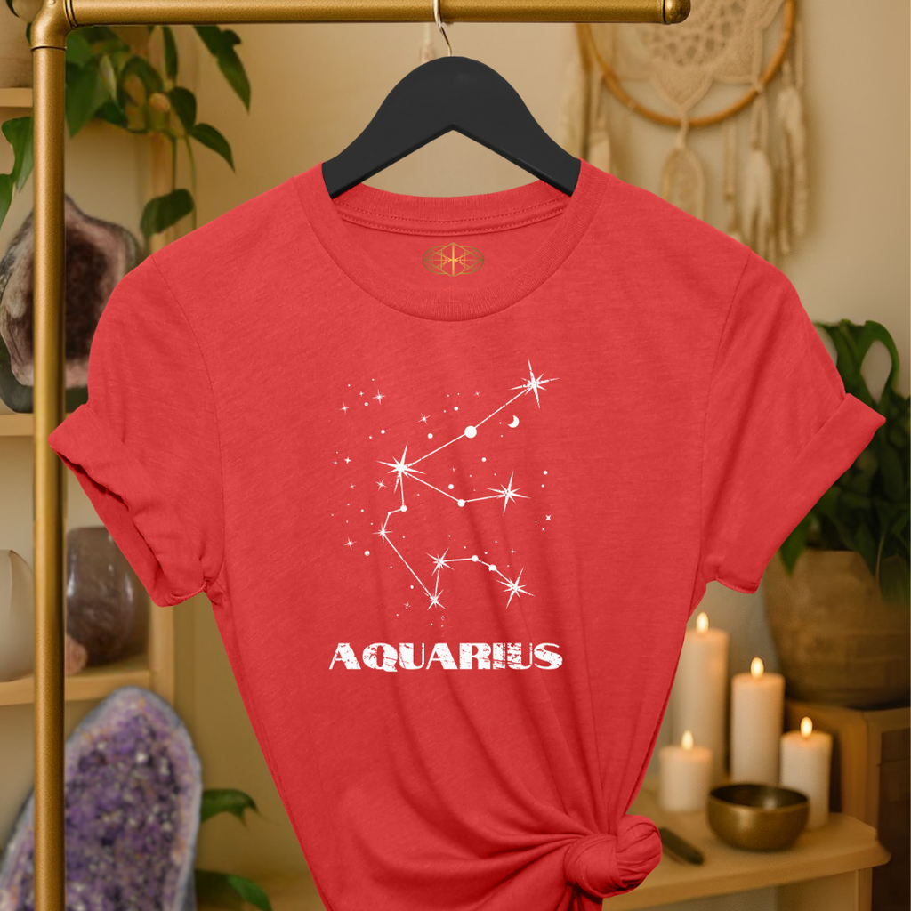 Astrology: Aquarius T-Shirt | Coded to Increase Intuition
