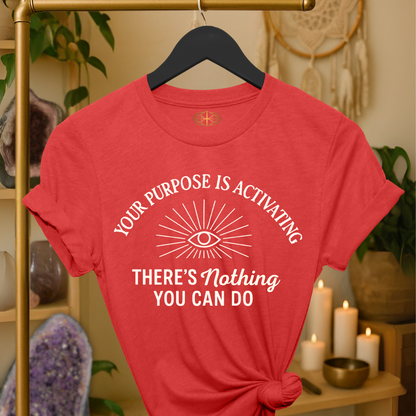 Your purpose is activating. There’s nothing you can do.