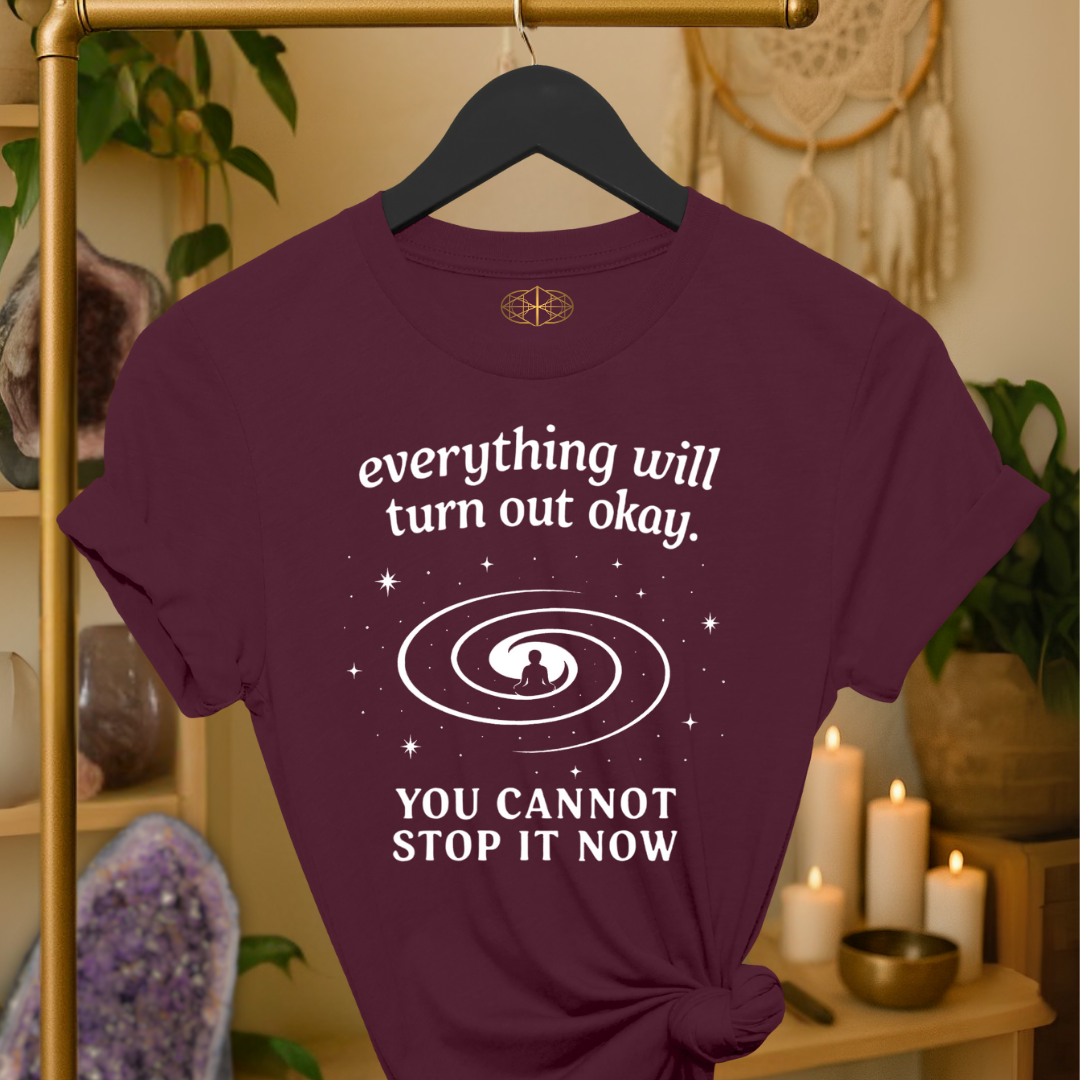 Everything will turn out okay.  You cannot stop it now. | Coded for Peace