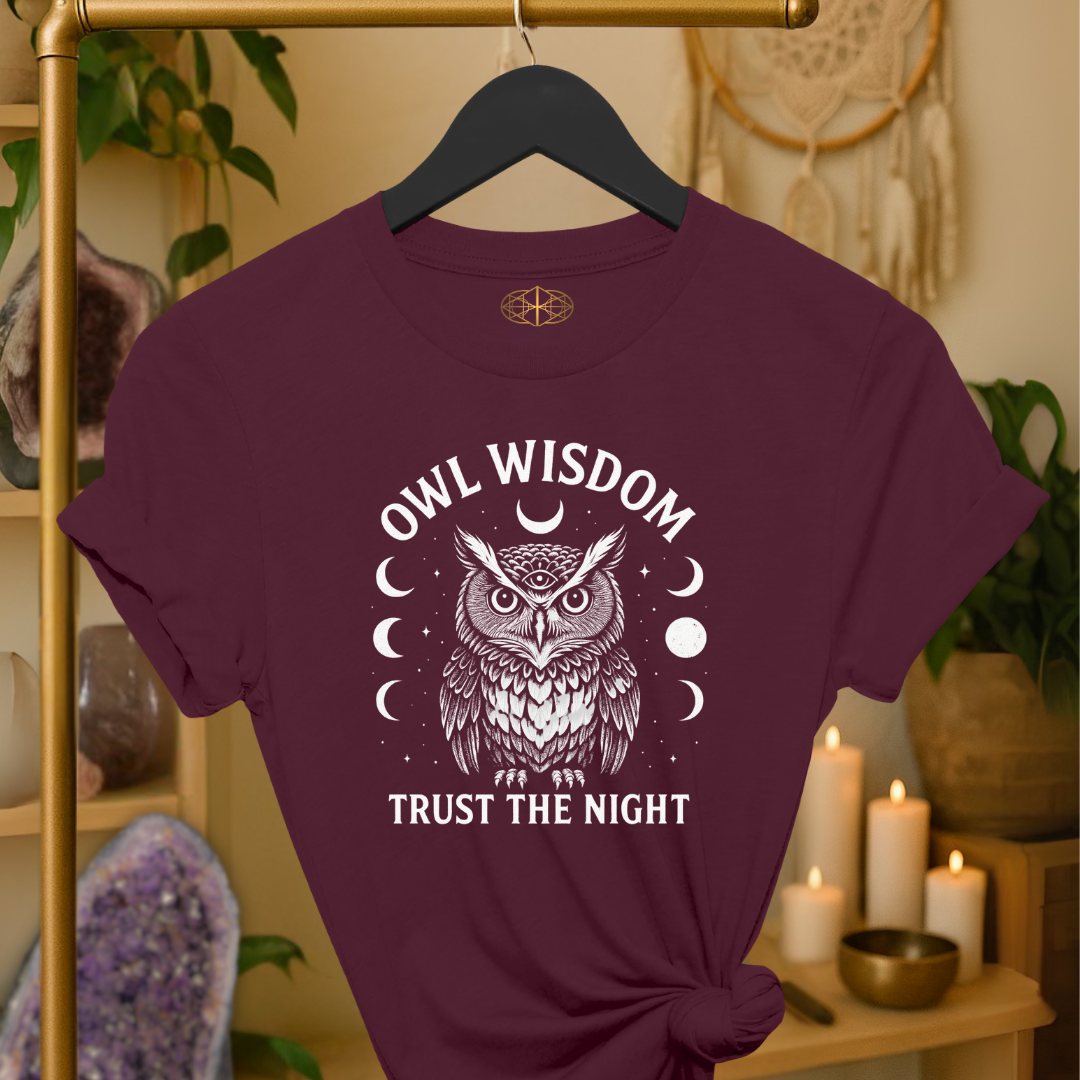 Owl Wisdom Trust the Night