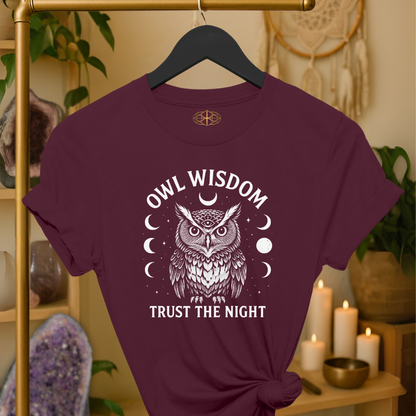 Owl Wisdom Trust the Night