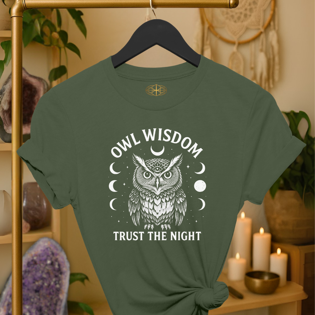 Owl Wisdom Trust the Night | Coded to Increase Intuition