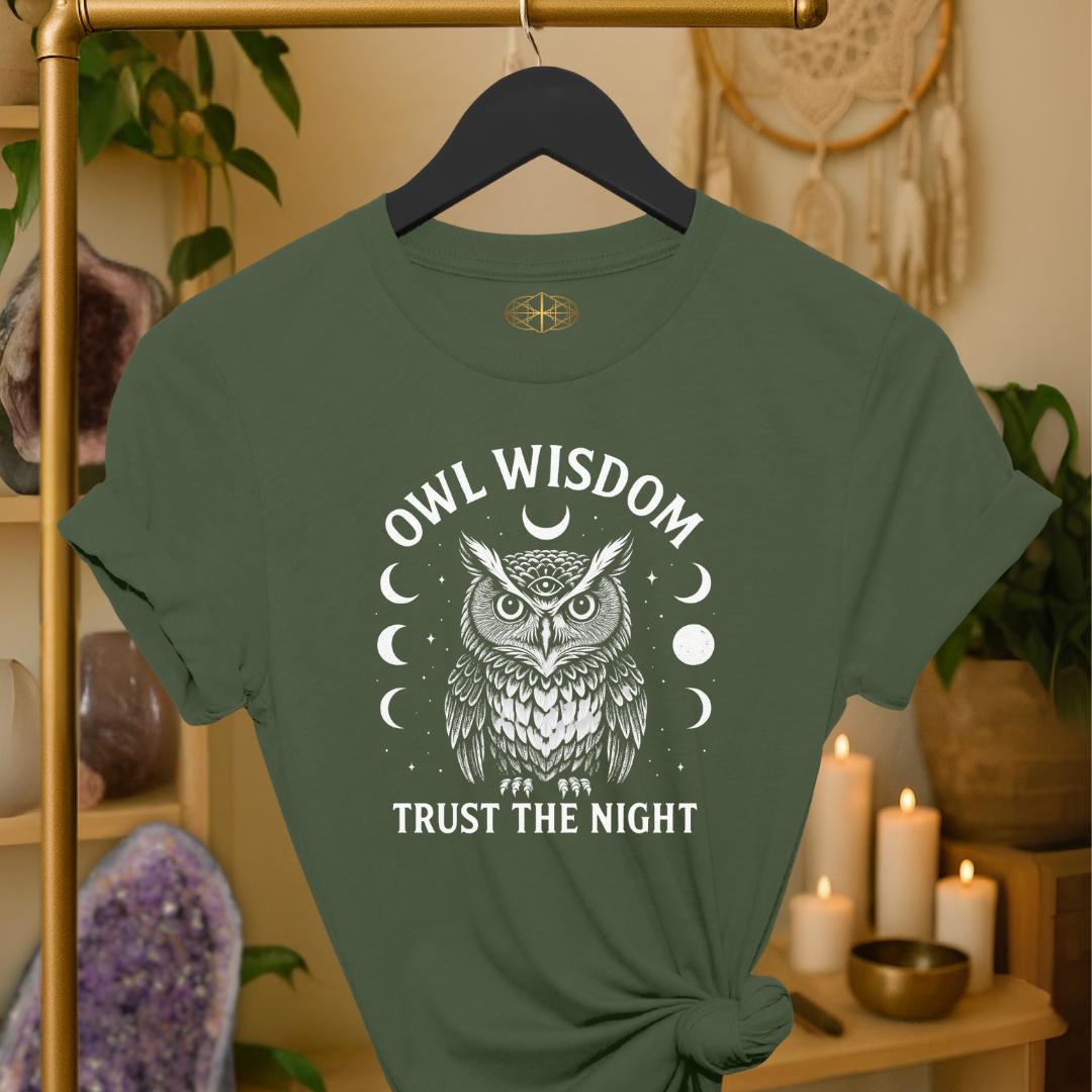 Owl Wisdom Trust the Night | Coded to Increase Intuition