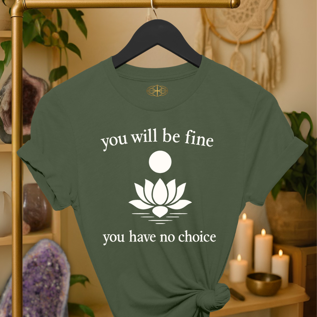 You will be fine. You have no choice. | Coded for Peace