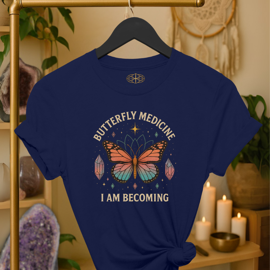 Butterfly Medicine I Am Becoming | Coded for Transformation