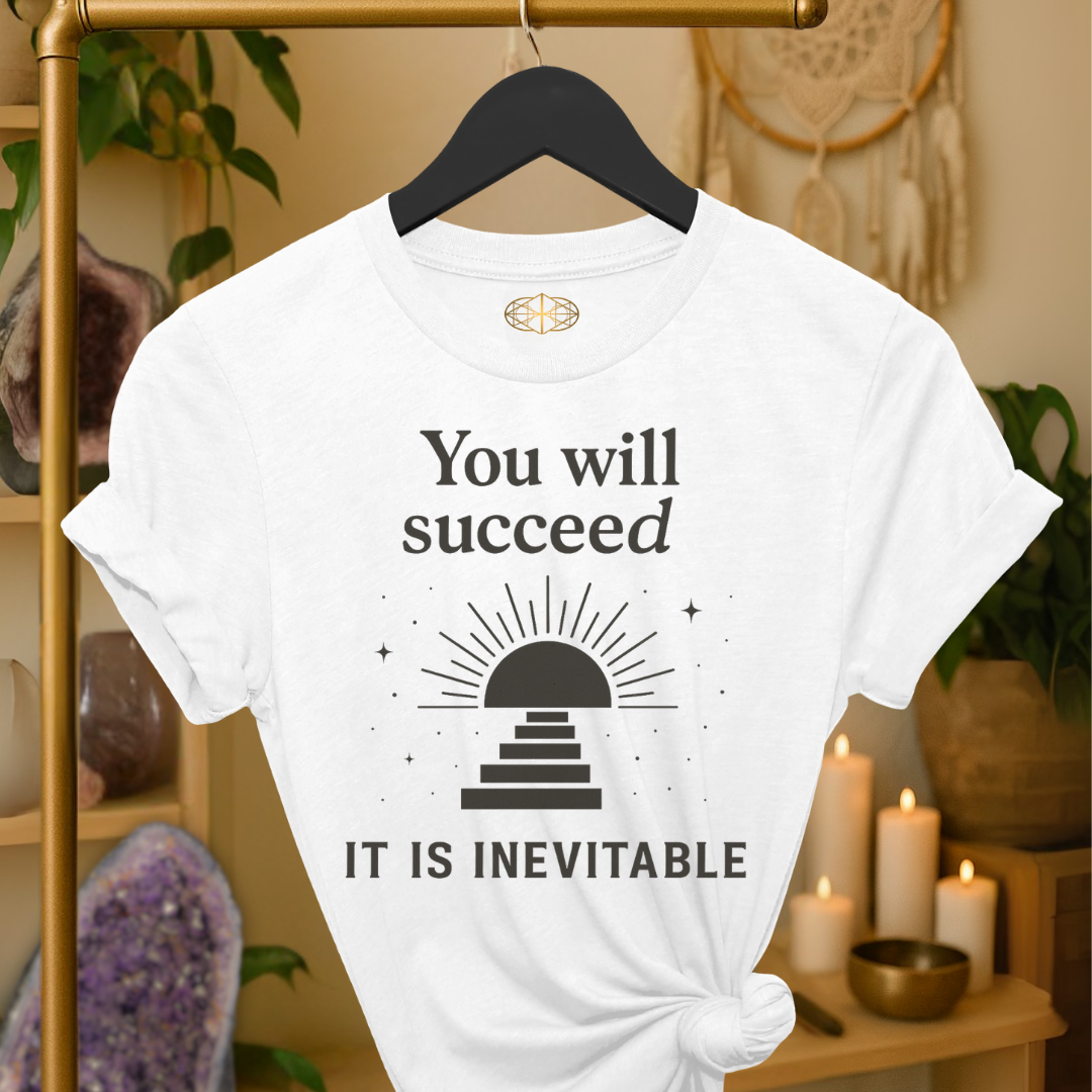 You will succeed. It is inevitable.