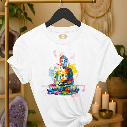 Watercolor: Meditating Buddha