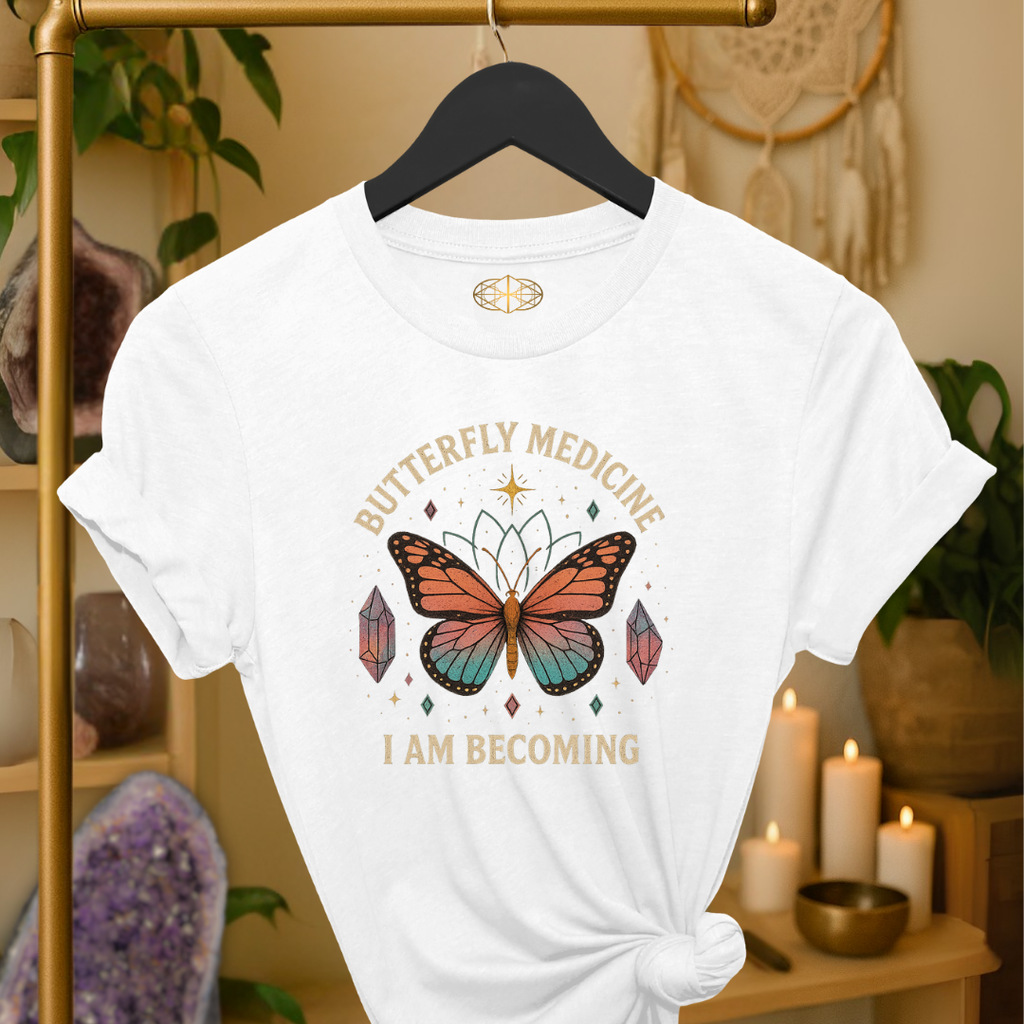 Butterfly Medicine I Am Becoming | Coded for Transformation