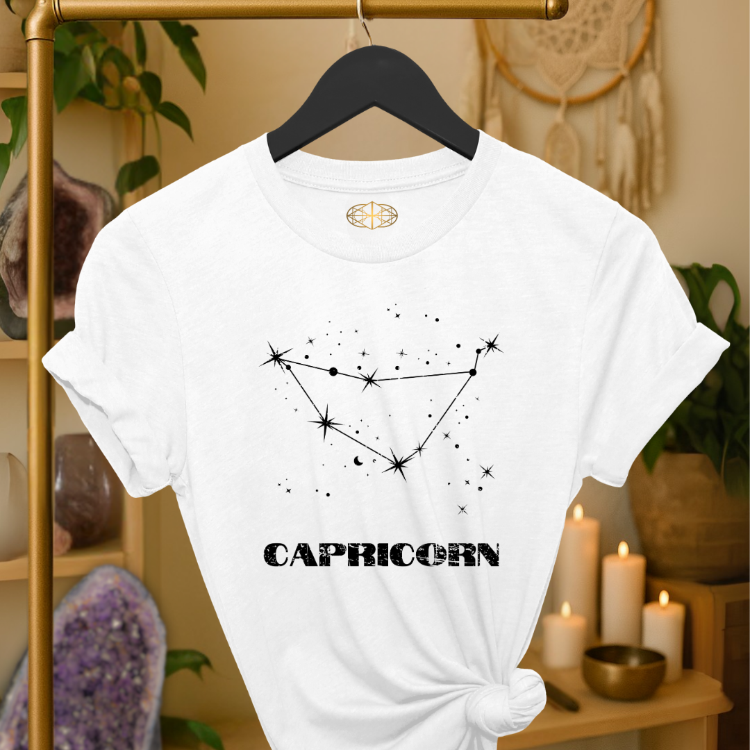 Astrology: Capricorn T-Shirt | Coded to Increase Intuition