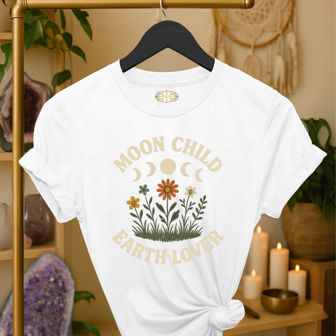 Moon Child Earth Lover | Coded for Grounding & Energy Alignment